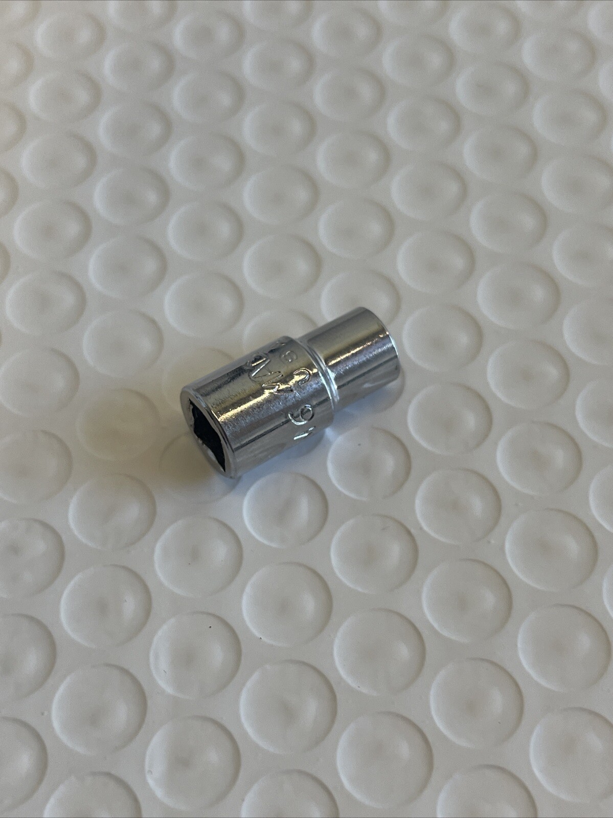 Mac Tools M6 1/4″ Drive 6 Point Metric 6mm Shallow Chrome Socket USA MINT