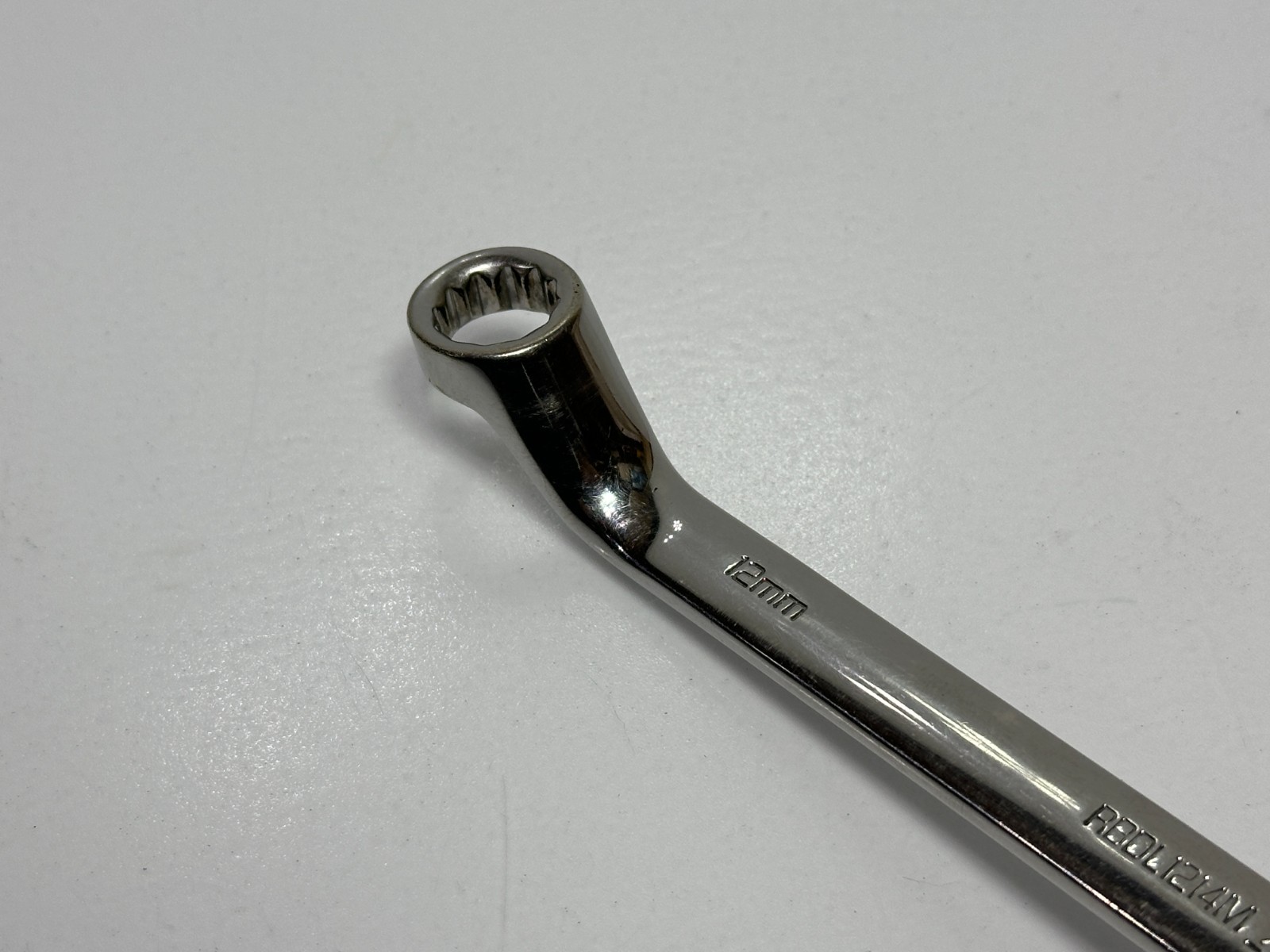🇺🇸 Matco Tools USA RBDL1214M 12mm 14mm Deep Offset Chrome Box End Wrench 12 PT