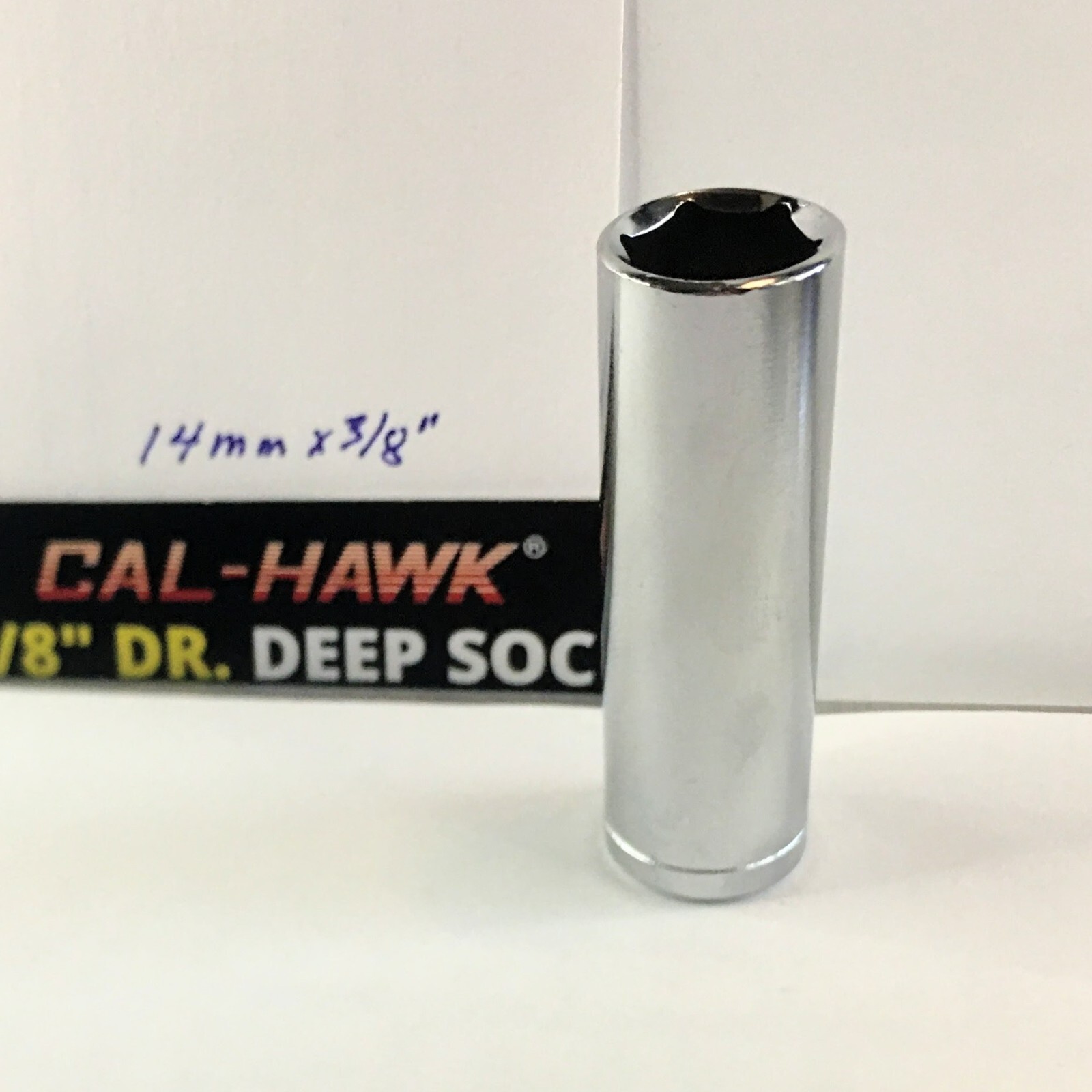 Cal- Hawk Deep Socket 14 mm x 3/8″ Dr 6Pt Free USA Ship