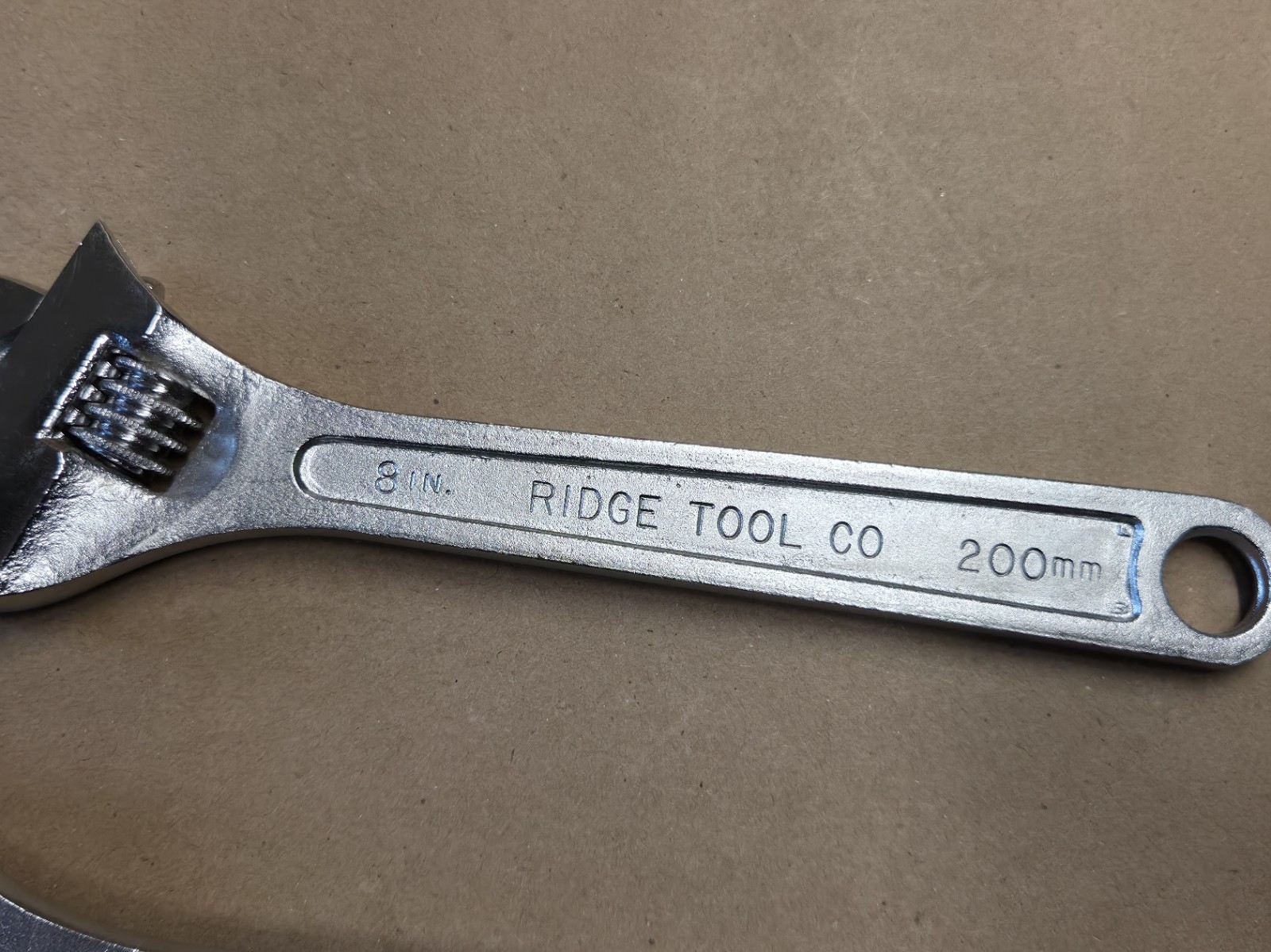 NOS USA Ridge Tool Co Ridgid 3 Pc Adjustable Wrench Set 8″ 10″ 12″ 708 710 712