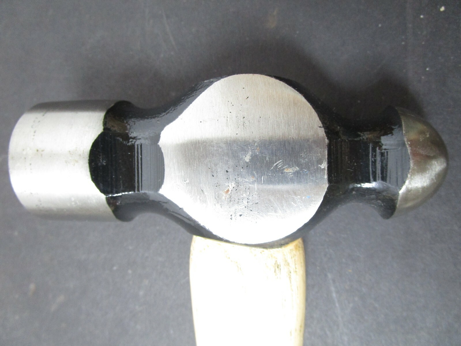 Ball Peen Hammer 1lb 15oz Machinist Wood Handle Autobody Metalworking Tool