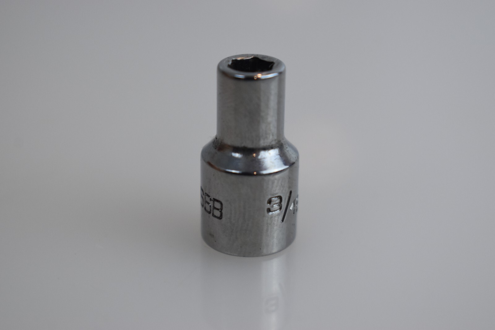 Matco Tools A66B 3/16″ SAE Shallow Socket 1/4″ Drive 6 Point Chrome Finish