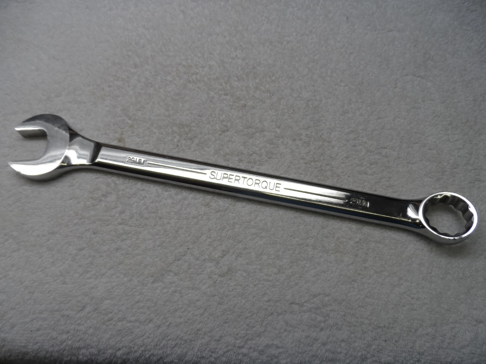 Williams Full Polish Metric MM Combo Wrench 12 pt 29mm USA (Supertorque) 1229MSC