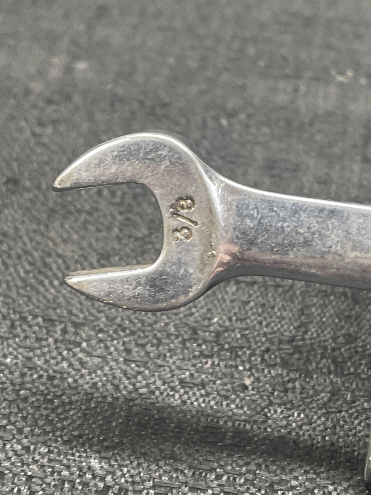 Snap On 3/8″ SAE Standard 6-point Combination Wrench # OSH12 MADE IN THE USA