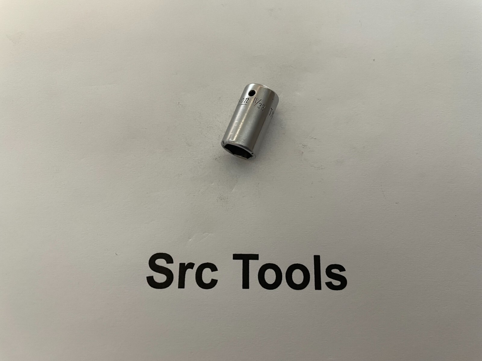 Snap-On Tools USA 1962 1/4″ Drive 11/32″ SAE 6pt Midget Chrome Socket TM-11