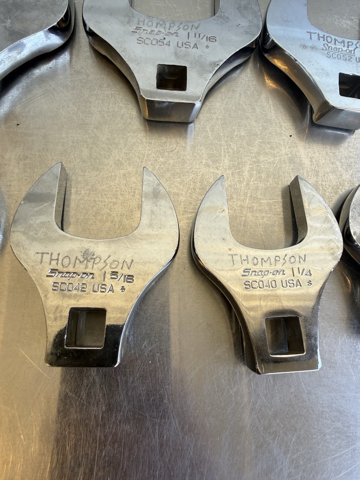 Snap-On SC 11 Piece Crowfoot Wrench Socket 1/2″ Drive SAE