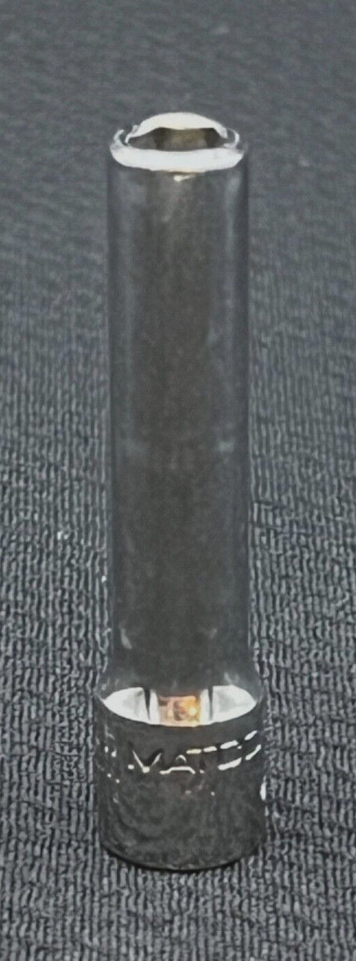 Matco 6mm 1/4 Drive 6pt Deep Chrome Socket – AD6M6