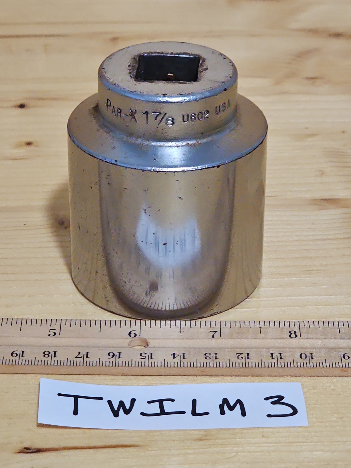 Par X U602 1-7/8″ 12 Point 3/4″ Drive Socket USA