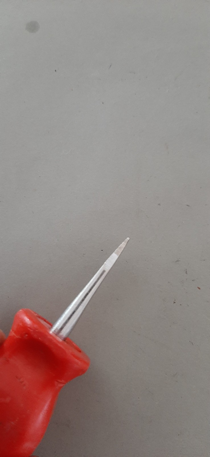 Snap-On SDDP22 Phillips SDD1 Flat Blade Stubby Screwdriver Set RED Hard Handle