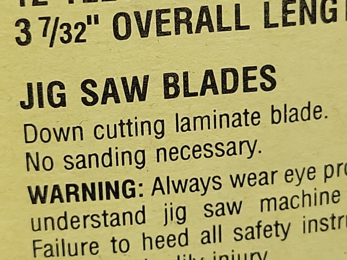 Makita No. 41 JigSaw Blade 7923961-0-2 WOOD 12 Teeth TPI REVERSE Down Cutting