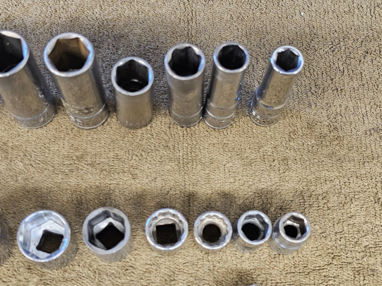Urrea Socket Ratchet Extension Set 3/8″ 7/8 13/16 3/4 11/16 5/8 9/16 1/2 7/16″