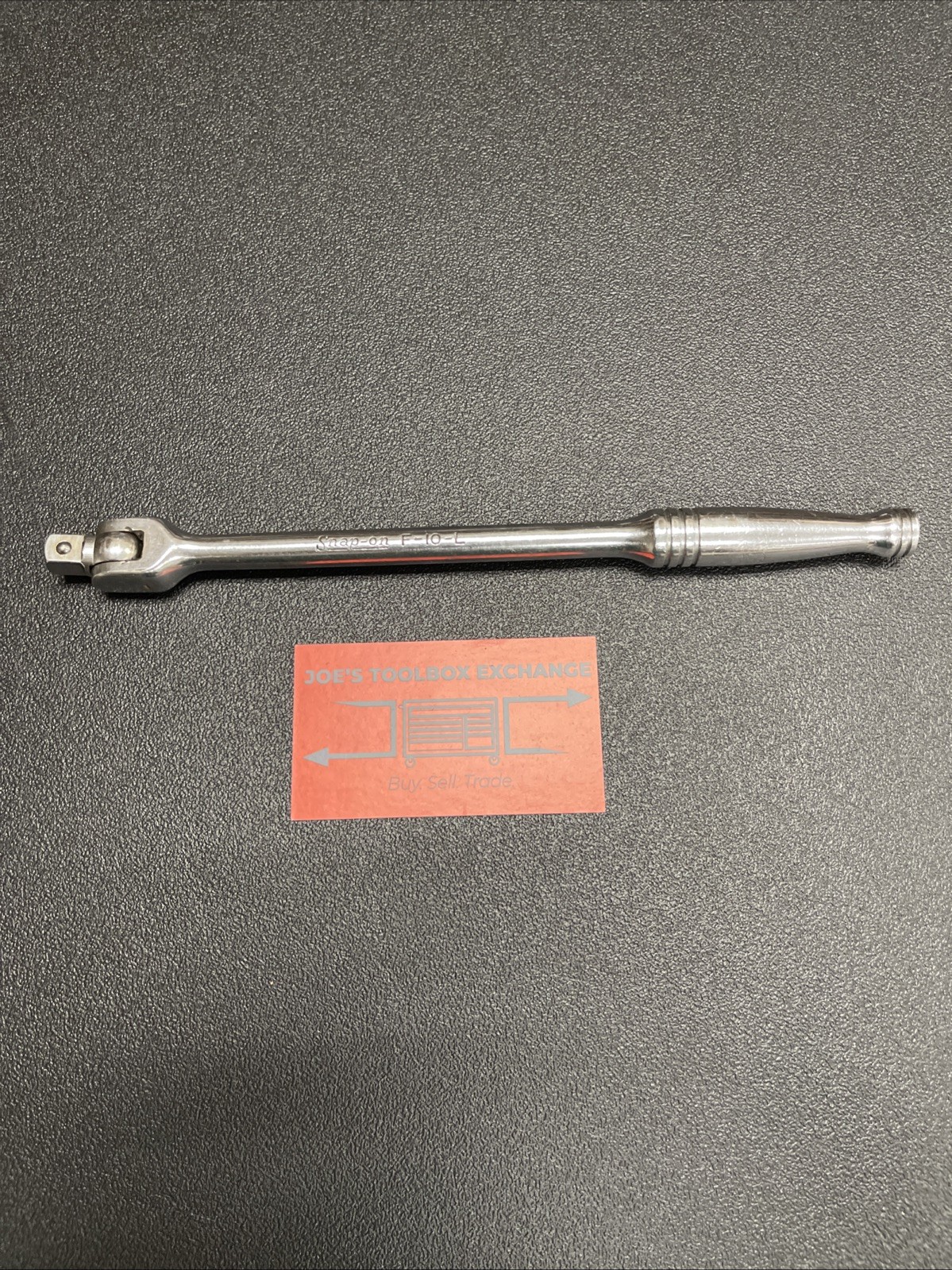 Snap-On F-10-L 3/8″ Dr. Breaker Bar 10″ Long Vintage Made In USA