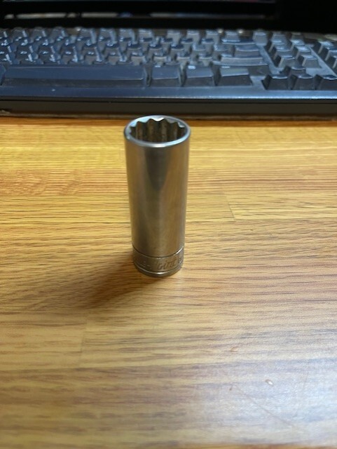 Blue Point 3/8″ Drive 17mm Deep 12pt Metric Socket BLPLM3817