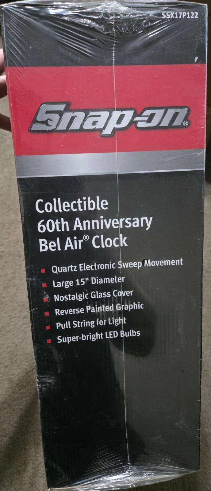 Snap-on Tools NEW Collectible 60th Anniversary Bel Air Thermometer SSX17P123