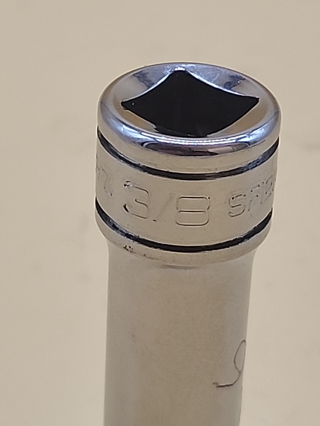 Snap-on Tools SF121, 3/8″, 3/8″ Drive, 12 Point, Chrome Deep Socket USA