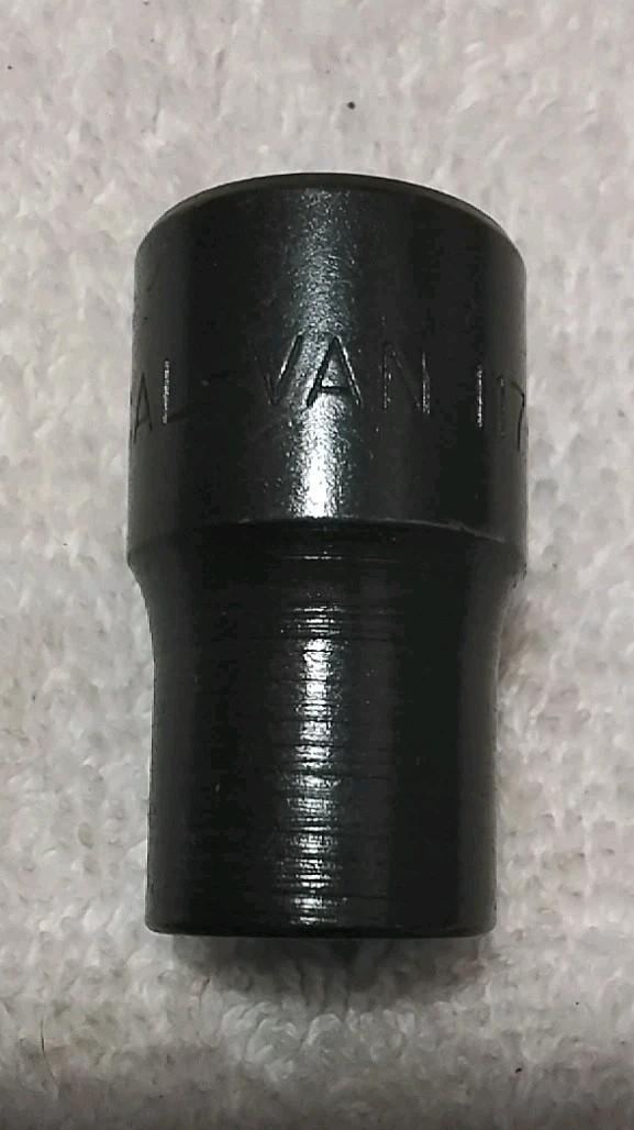4pc CAL-VAN #117 1/2″DR ×7/16″ HEX BIT HOLDER &9mm×10mm HEX&10mmTRIPLE SQUARE