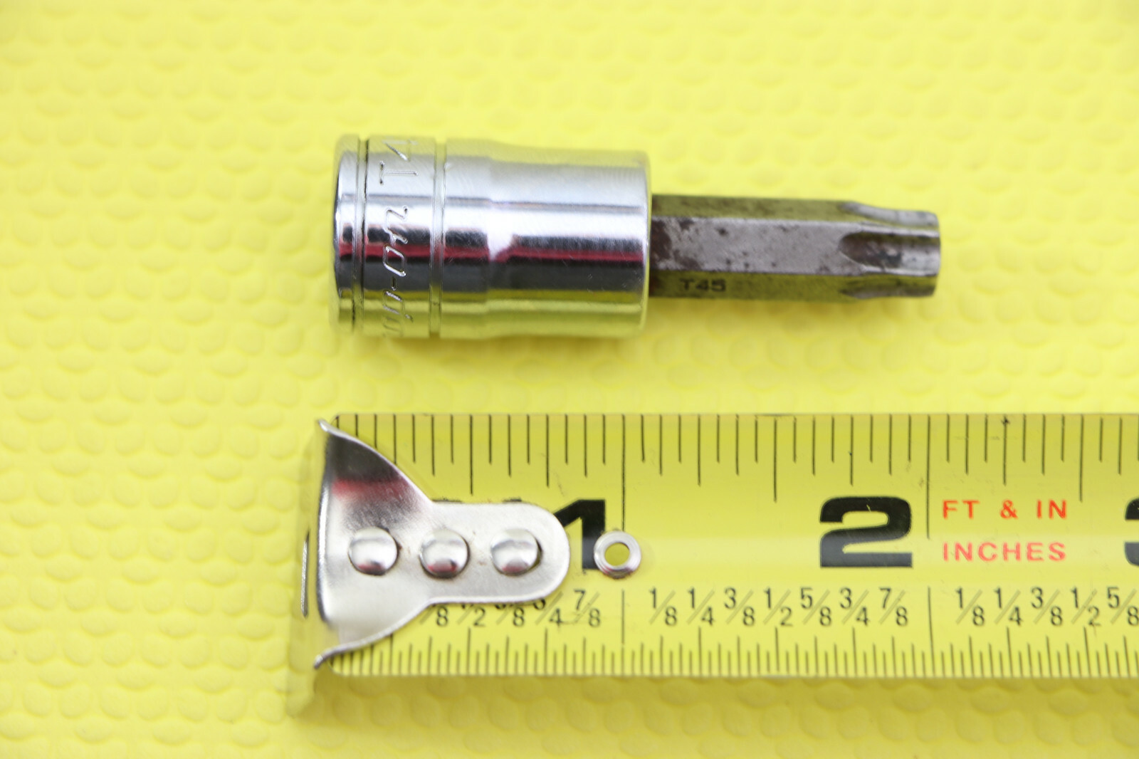 Snap-On 3/8″ Drive TORX® T45 Standard Bit Socket Driver FTX45E USA