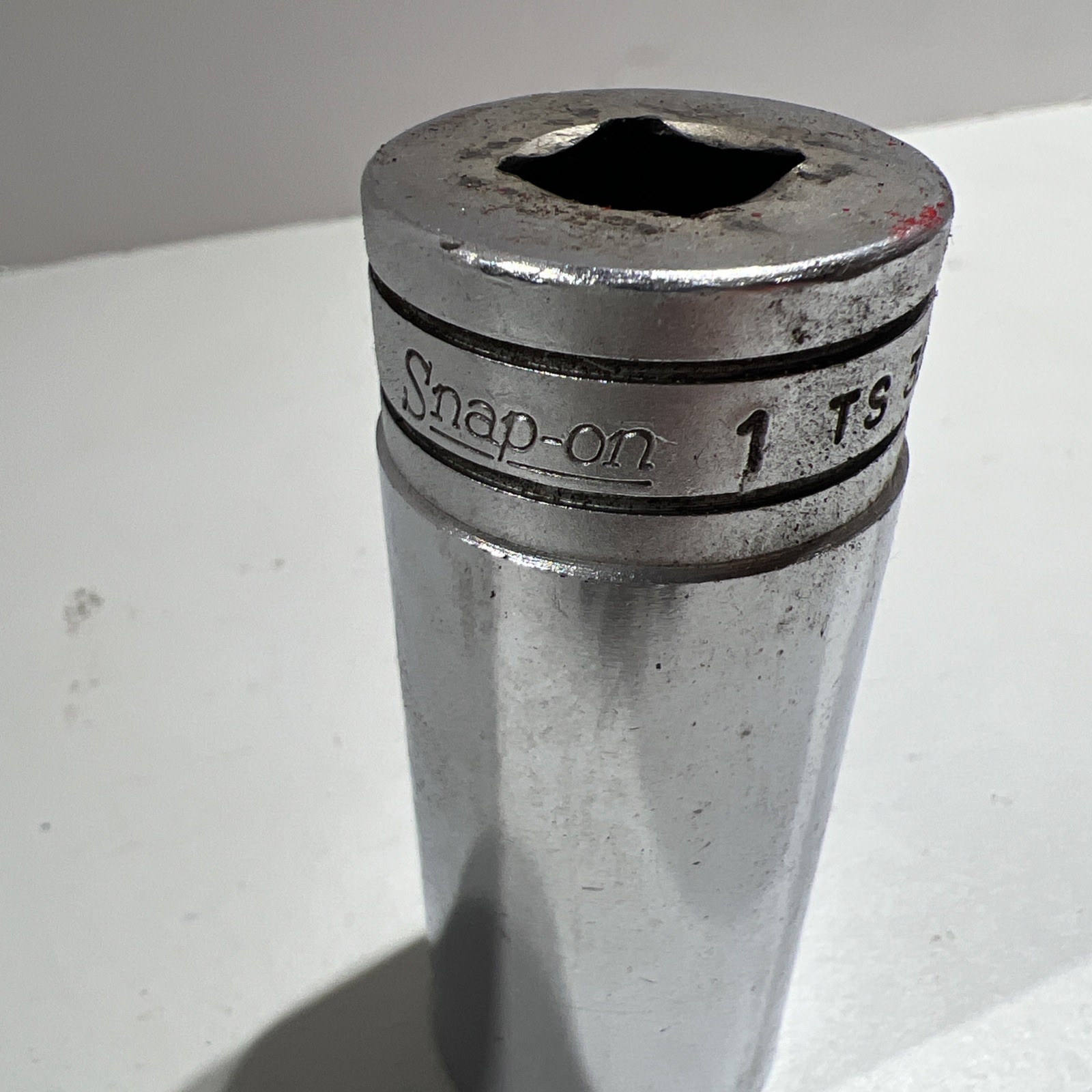 SNAP ON Tools TS321 – 1/2in. Drive SAE 1in. 6 pt Deep Chrome Socket Snap-On USA