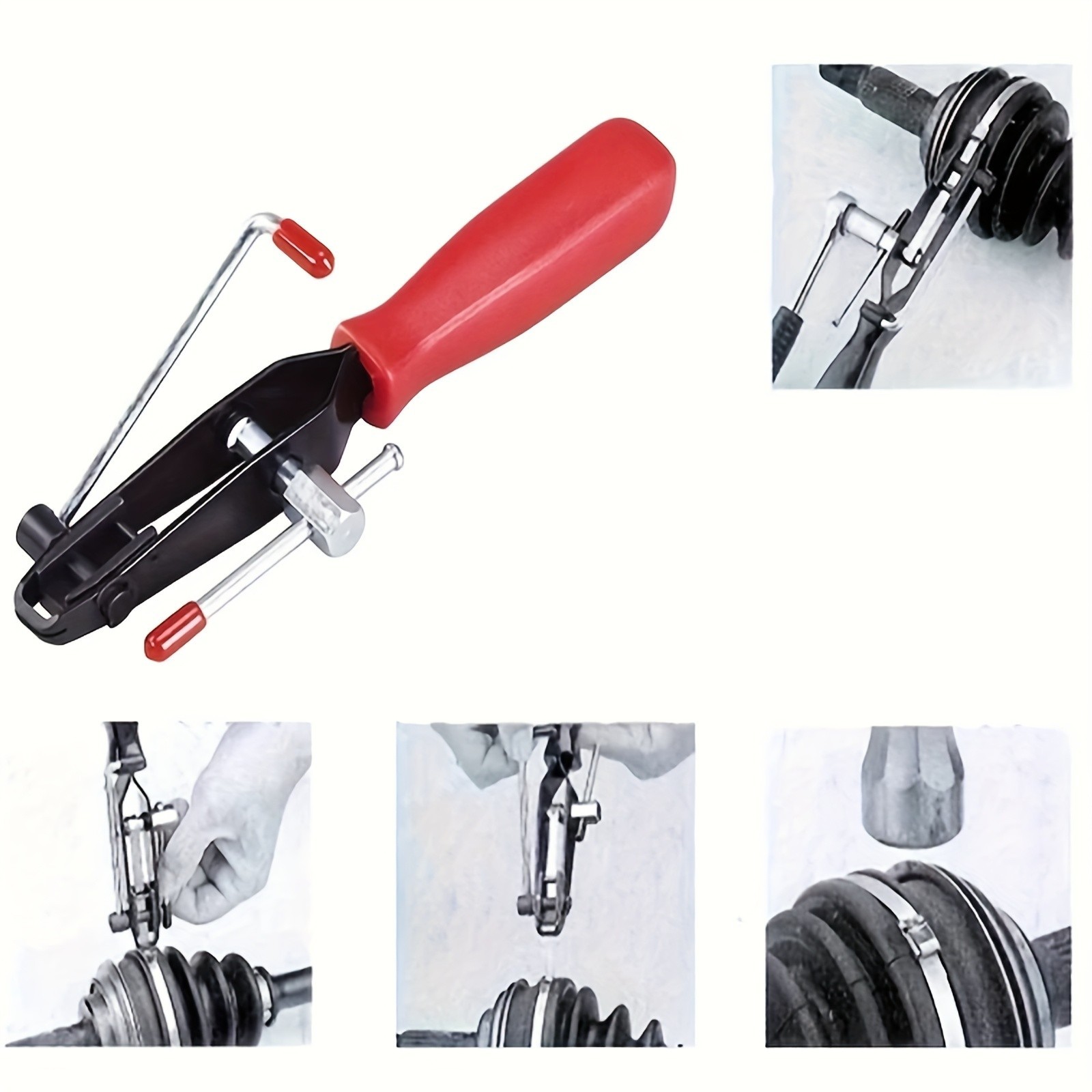 Car Dust Boot Clamp Tool – Pliers & Installer for CV Joint Boot Clamp Repair