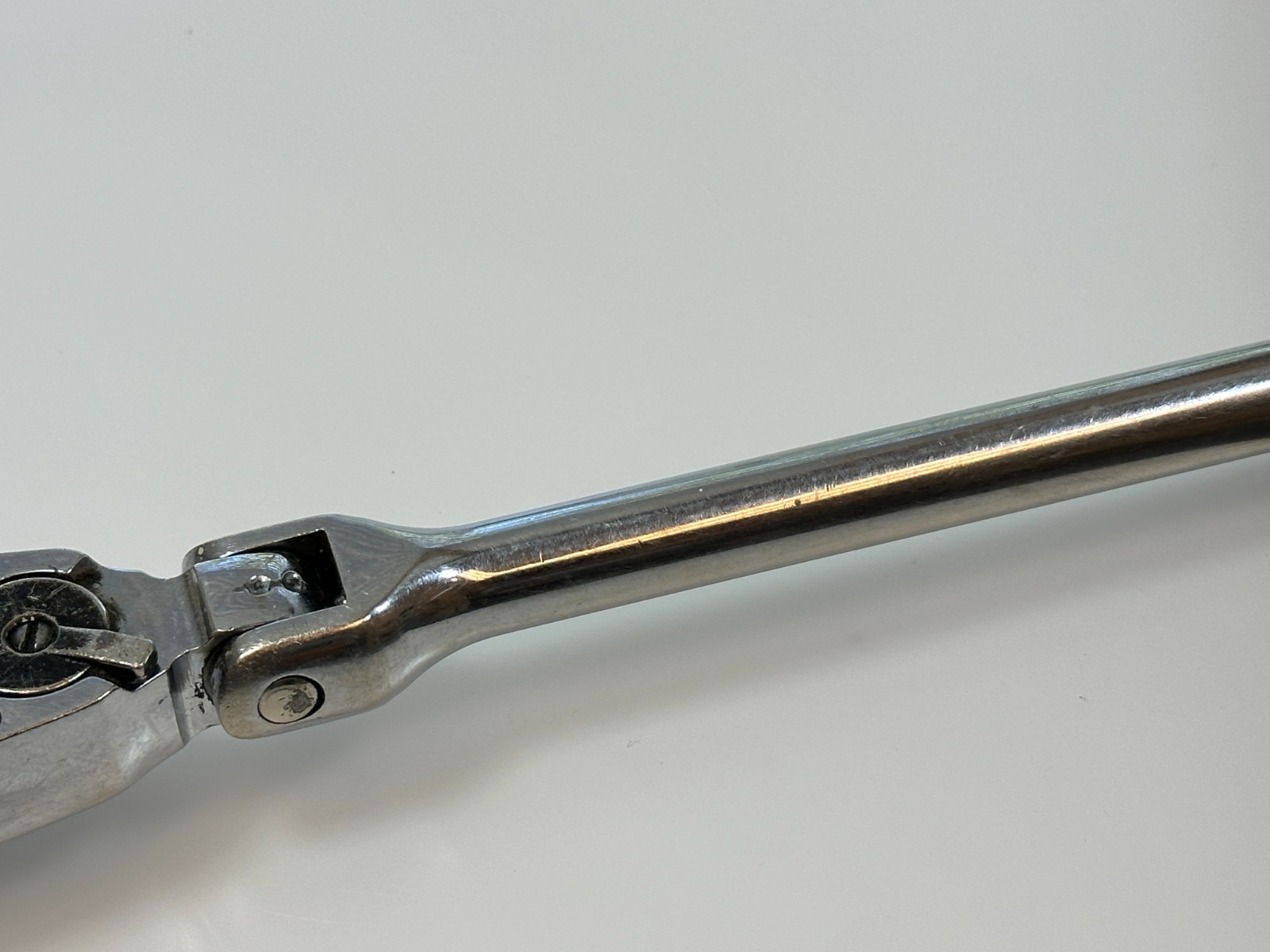 🇺🇸 MAC Tools USA XR11FPA 3/8″ Drive Red LONG Hard Handle Flex Head Ratchet