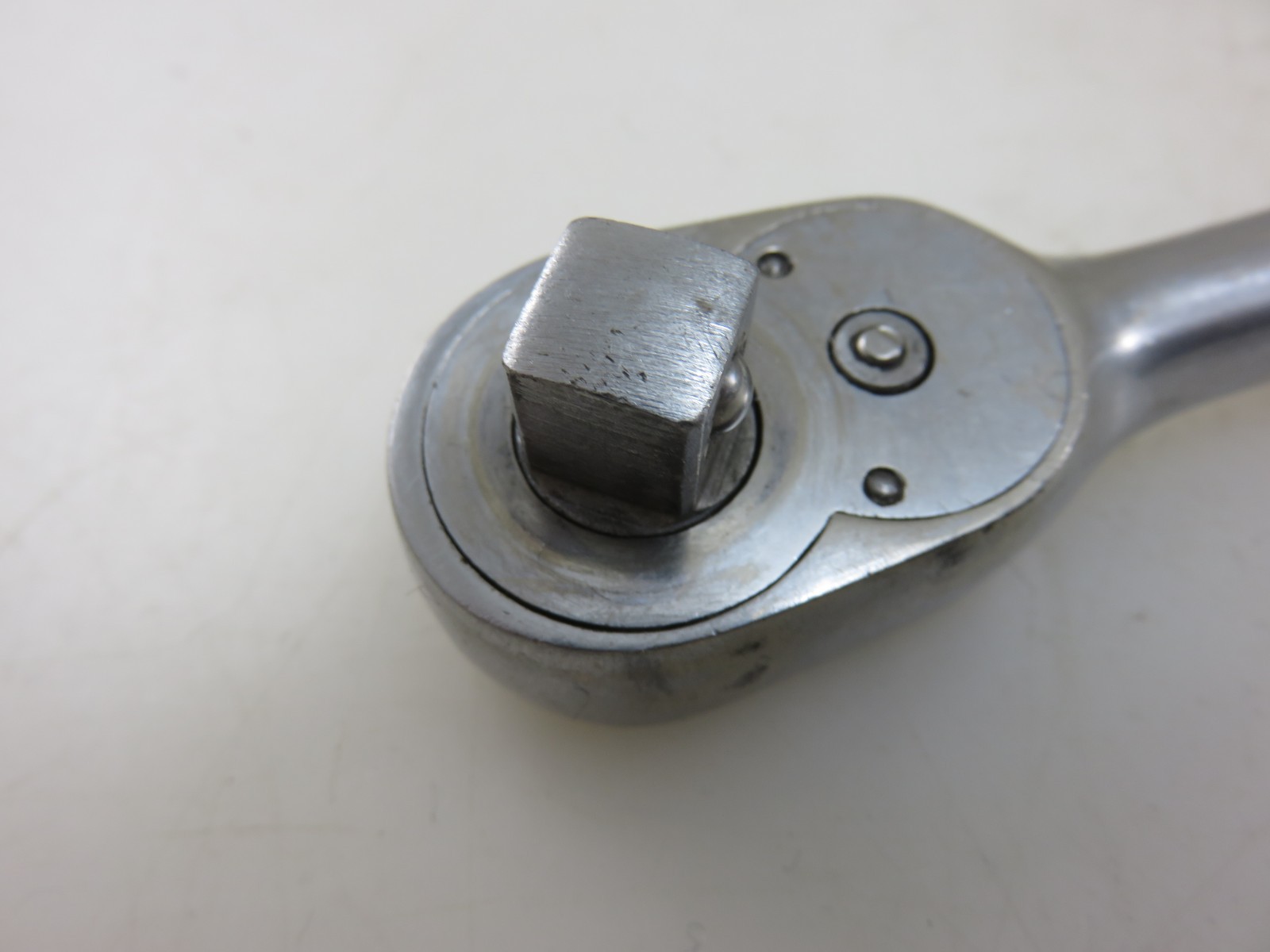 Snap-On Ferret F-70N 3/8″ Dr. Ratchet 7″ Long Oil Hole Date 1940 Patent 1854513