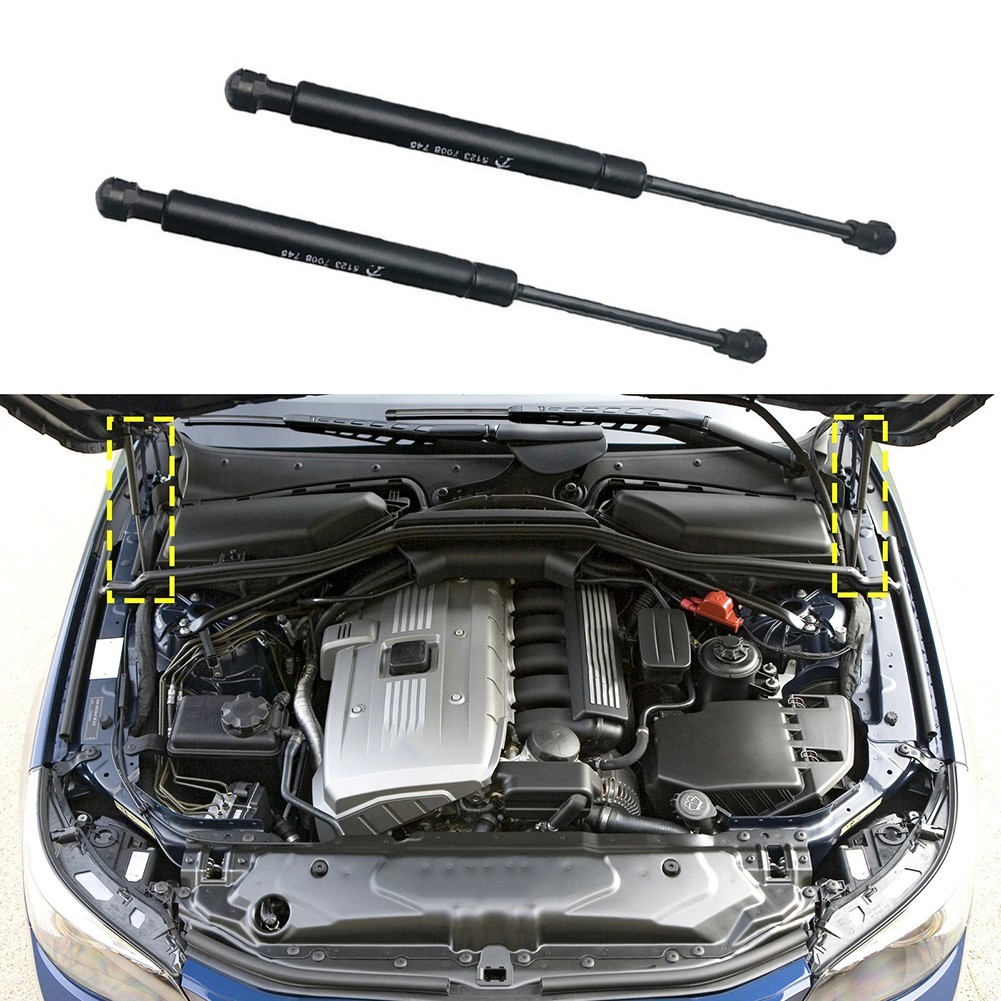 Hood Lift Struts 2PCS for BMW For E60 For E61 for 5 Series Sedan for touring