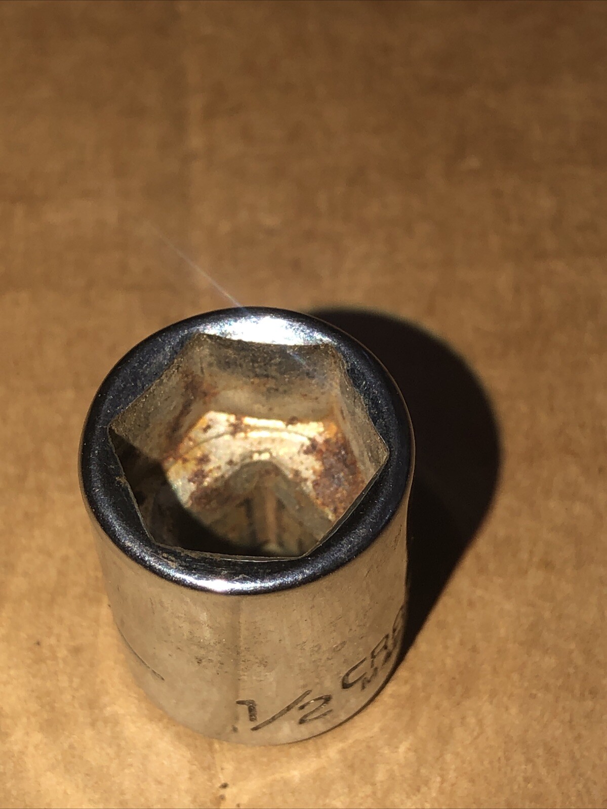 Craftsman USA 1/2″ 6 Point 1/4″ Drive Shallow Socket 43499 -EE- Series !