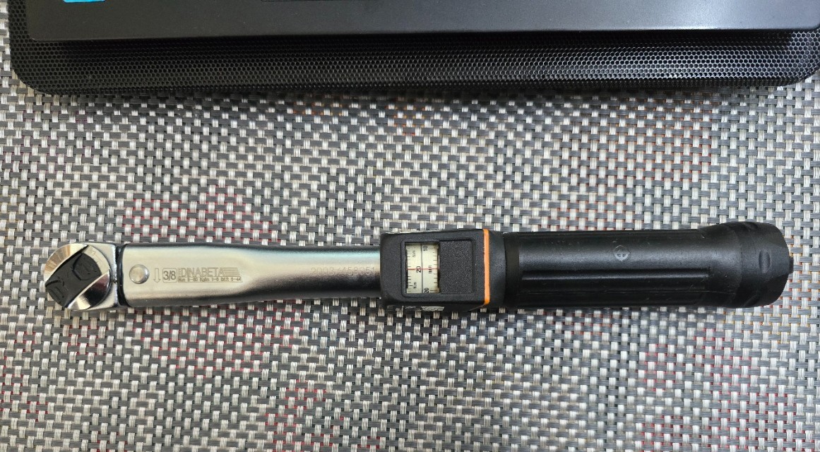 DinaBeta 2003/458C5 3/8″ Drive Torque Wrench 6-60 Nm / 5-44 lbf.ft