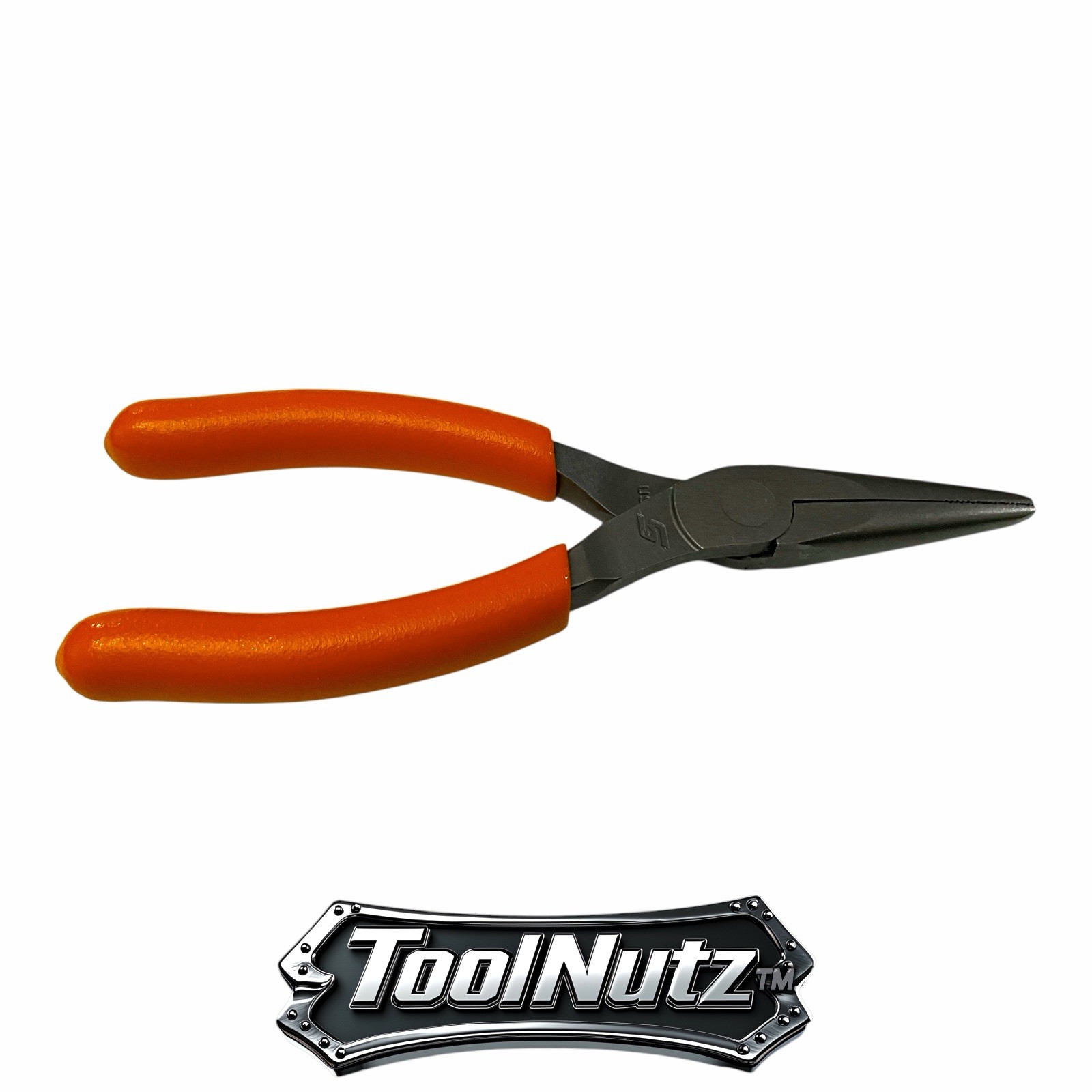 Snap-on Tools NEW 95ACFO 6in ORANGE Soft Grip Rounded Jaw Needle Nose Pliers USA