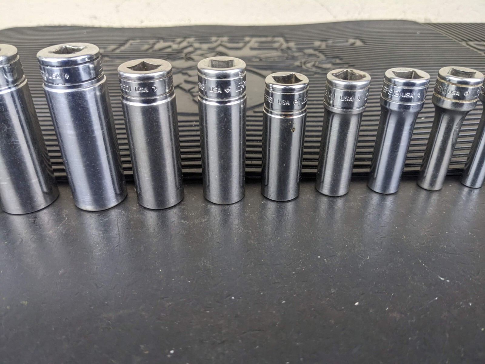 #bg225 Snap on Tools 211SFSY 3/8″ Drive Deep Chrome Socket Set Socket Set