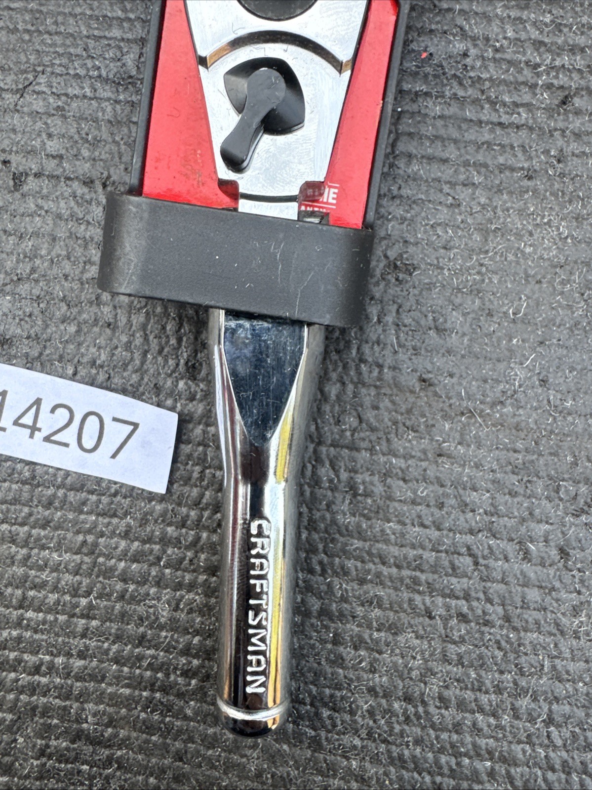 Sears Craftsman Nos 3/8” Drive Stubby Flex Head Ratchet 44834 Full Polish Import