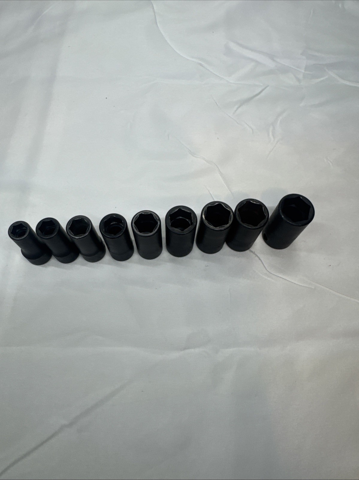 Snap-On 12PC 3/8″ Drive 6PT Metric Deep Impact Socket Set (8-16mm) USA🇺🇸