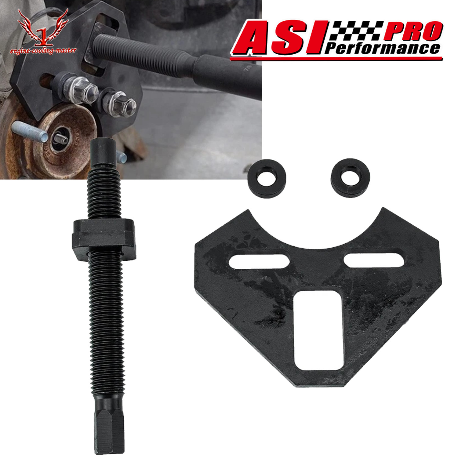 ASI For Automotive Car Truck HUB REMOVER TOOL Removes Frozen Hubs
