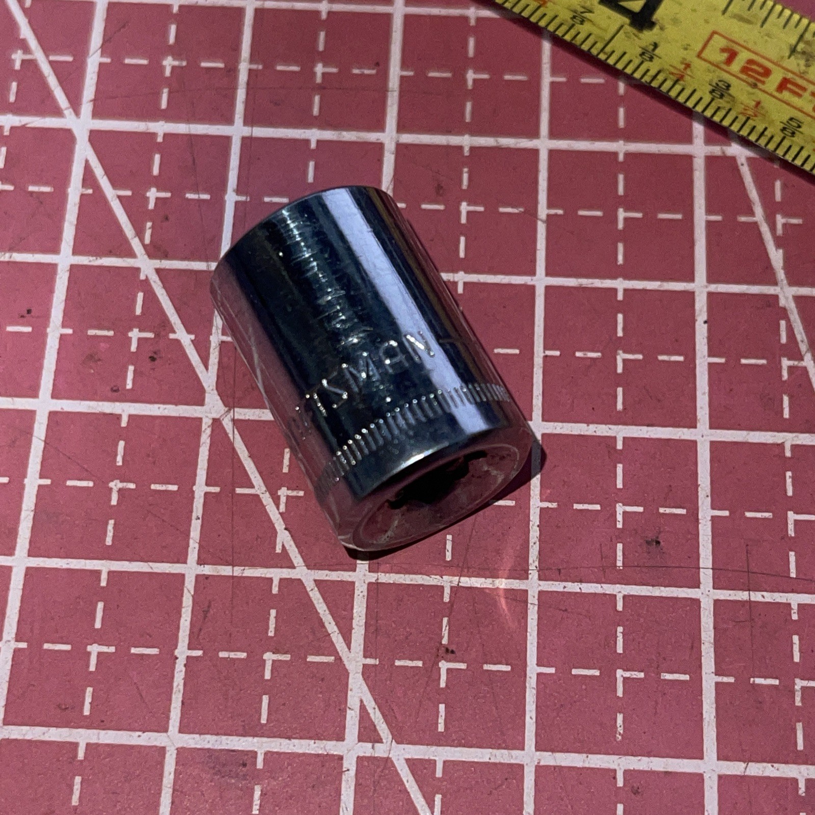 Craftsman 43509 S-AC 11 MM Metric 1/4 Drive 6 Point Socket SAC 11MM