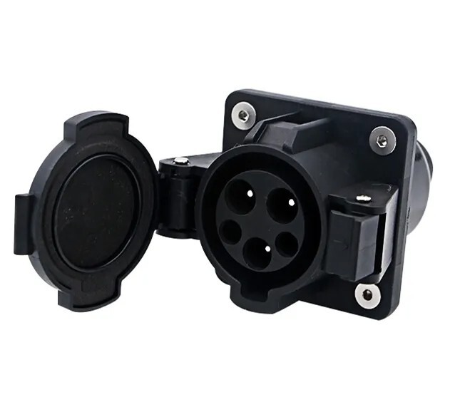Type 1 EV Connector SAE J1772 AC Socket Single Phase 250V 50A Universal CE