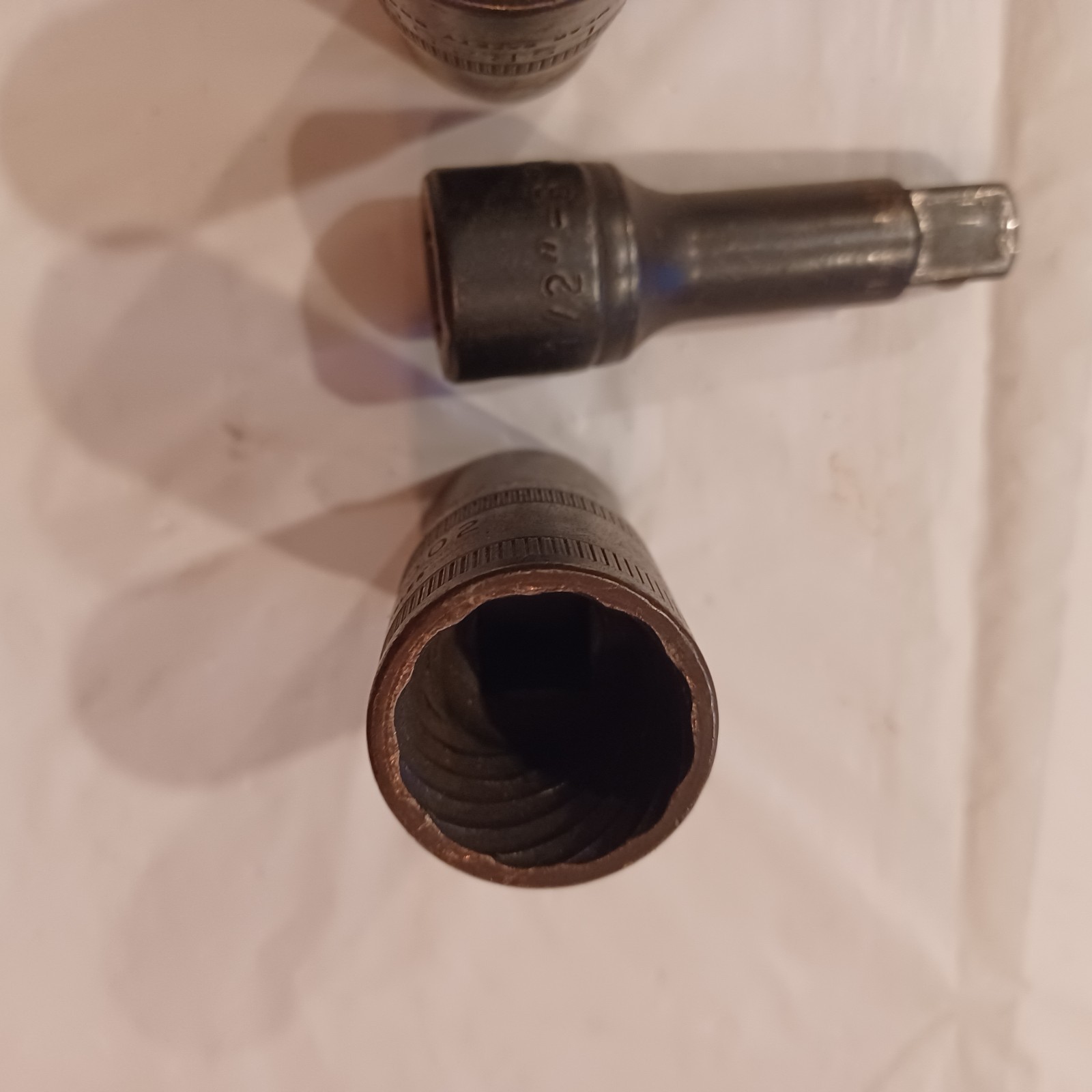 Blue-Point Made By SNAP-ON 1/2″ DRIVE 3PC LUG/LOCK FLIP TWIST SOCKET SET LSR2500