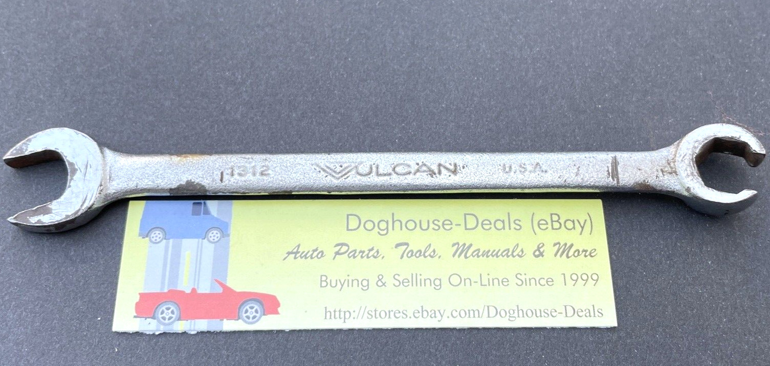 3/8″ Vulcan Flare Nut Open End Combination Wrench, 1312, 5.5″, Free US Ship