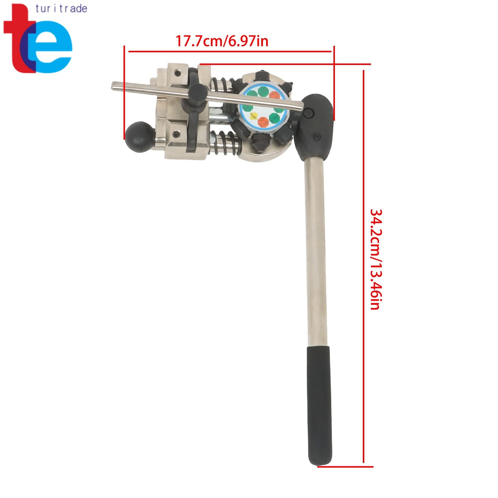 Brake Line Flaring Tool 45° 37° Single Double Bubble Flares 3/16″-3/8″ Tubes