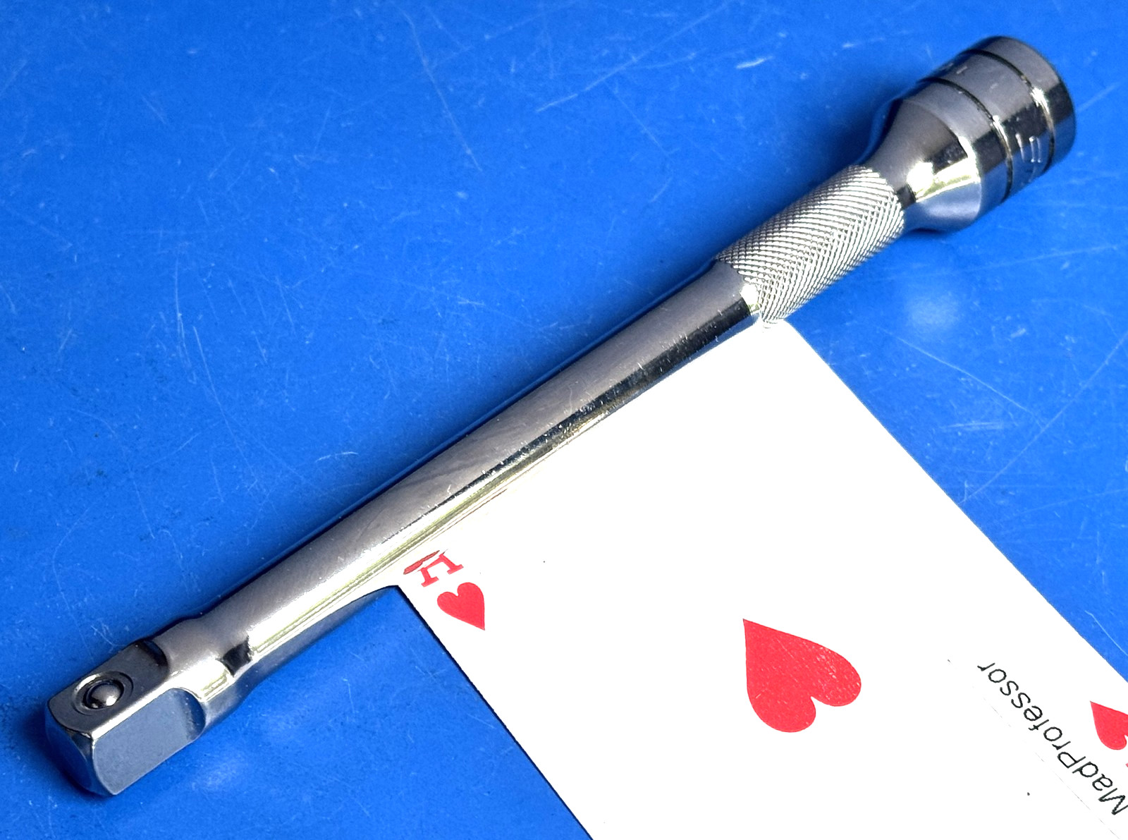 Snap-on tools USA 3/8″ drive 6″ Knurled Chrome Socket wrench Extension FXK6 NEW