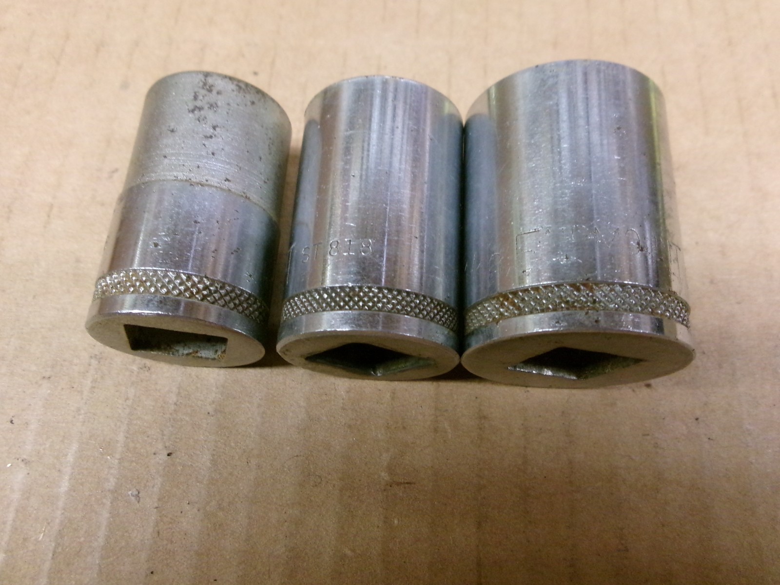 Fairmount USA 1/2″ Drive 3-Piece 8-point Socket Set / Lot 1/2 +9/16 + 11/16