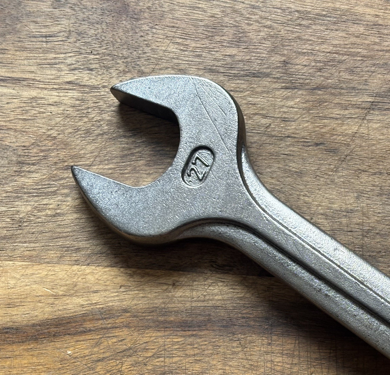 GEDORE No1B – 27mm metric – Cranked Combination Spanner . High Quality German