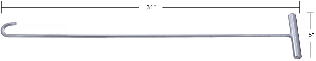 United Pacific Chrome 31″ Fifth Wheel Pin Puller 90010