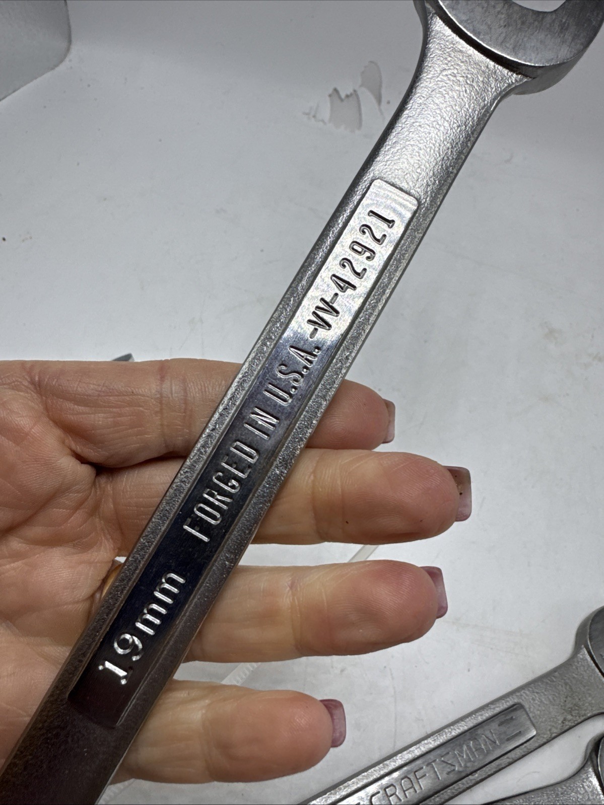 Craftsman Overdrive 11 Piece Metric Combination Wrench Set 6mm – 19mm USA