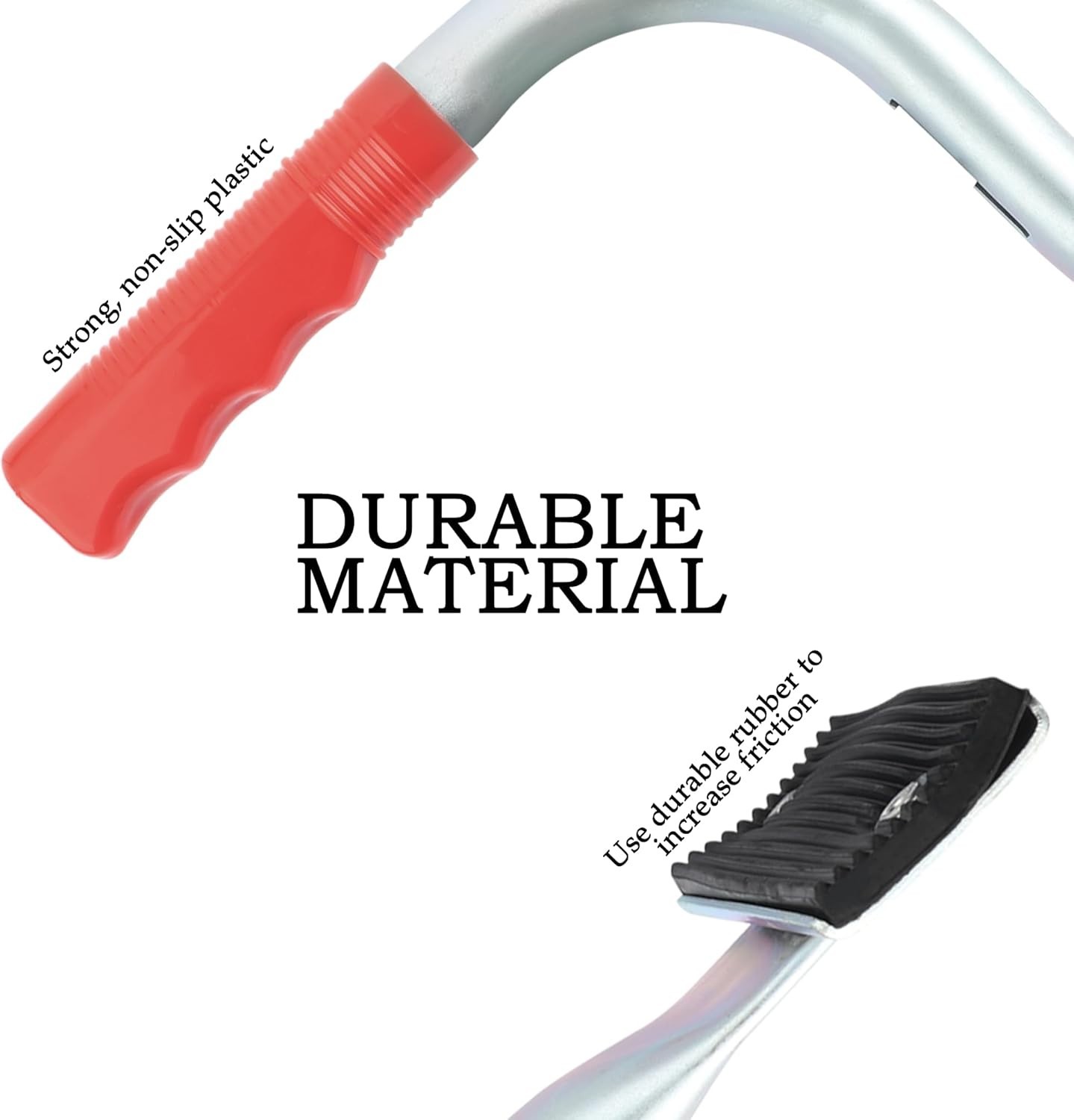 Ergonomically Designed Car Battery Carrier with Adjustable Grip & Non-Slip Feet
