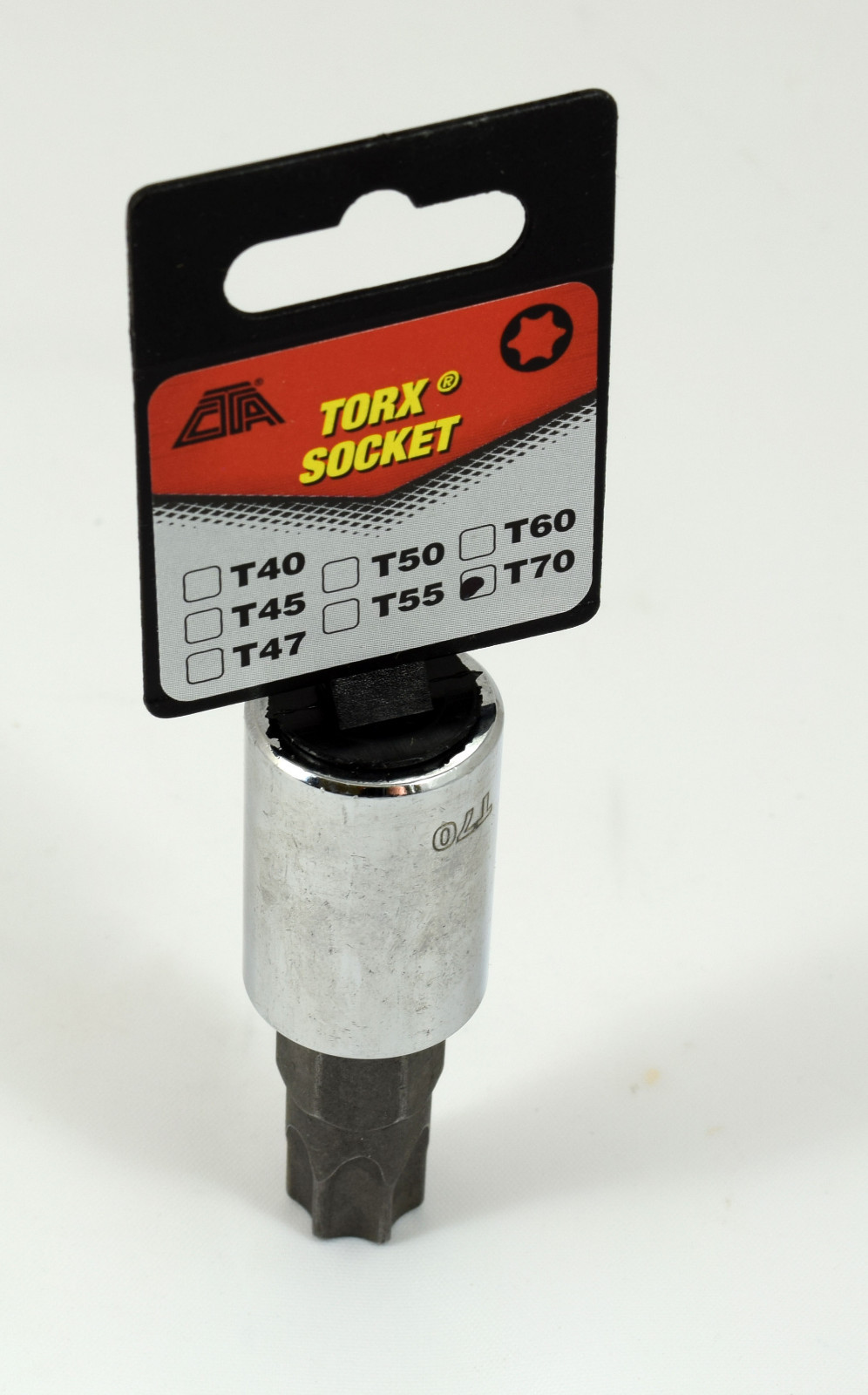 T-70 Torx Bit Socket – CTA 9573 – 1/2″ Drive – Made in the USA