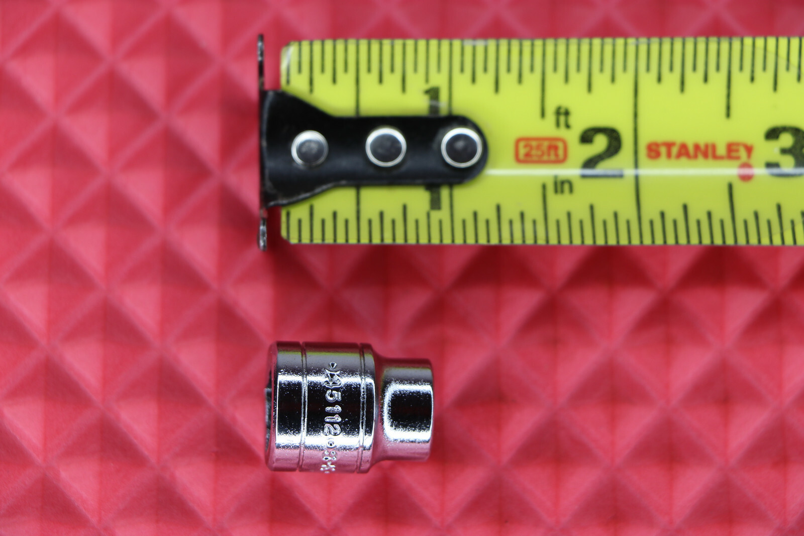 S-K SK 3/8» SAE 3/8» Drive 6 Point Shallow Socket 45112 Made In USA