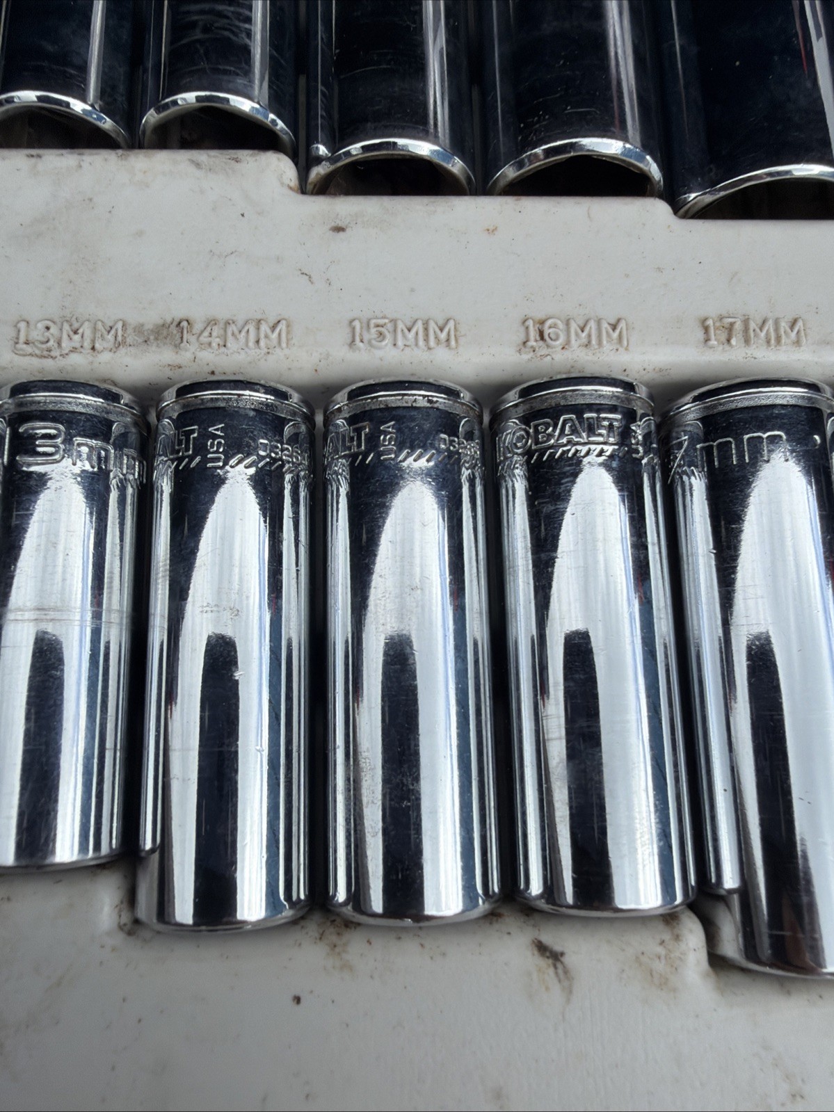 Huge 78pc Kobalt First Generation Socket Set 1/2” 3/8” Drives Snapon Williams Pr