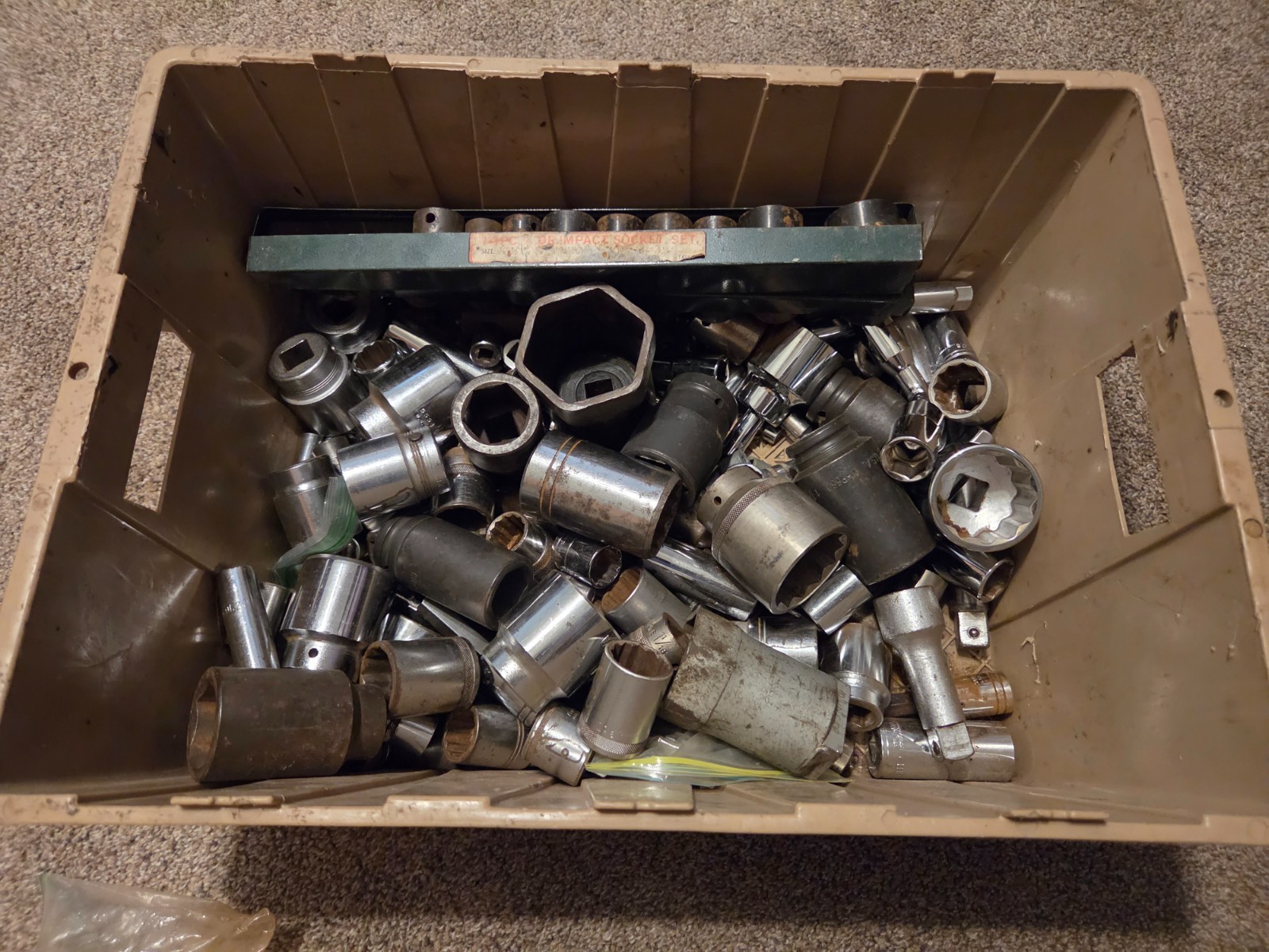 Large Mixed vintage Socket Lot PROTO NAPA HERBAND WILLIAMS OTHERS