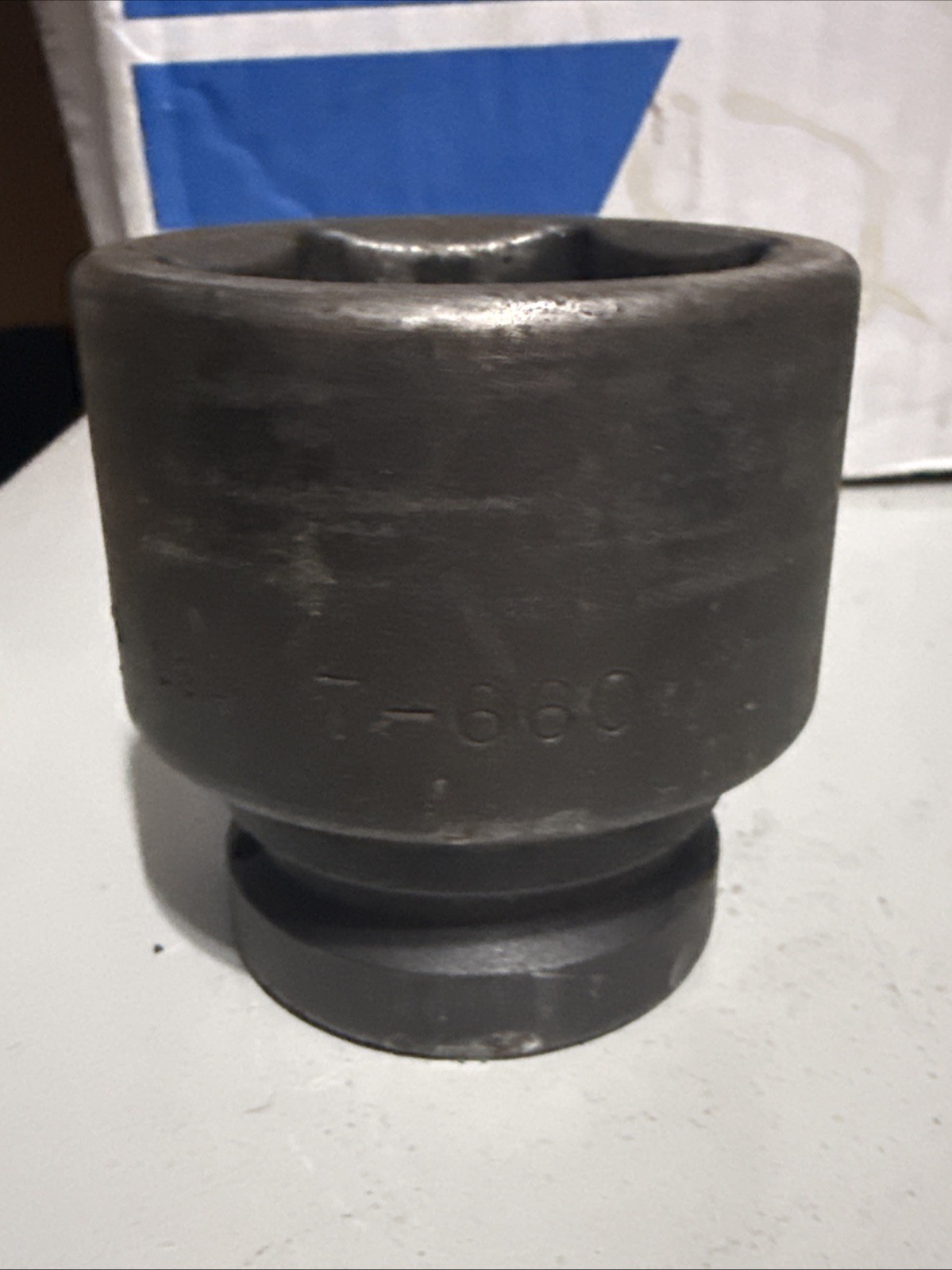 Williams 1” Drive Shallow Impact Socket 6-Point 1-7/8”, Black Industrial Finish