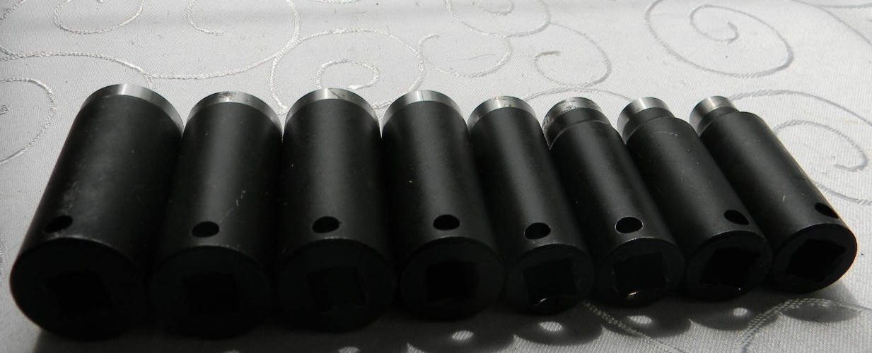 MILWAUKEE TOOLS 3/8″ DR 8PC SAE 6PT DEEP IMPACT SHOCKWAVE SOCKET SET 5/16″-3/4″